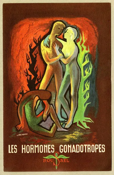 Les hormones gonadotropes by Laboratoires du docteur Roussel, 1910-1950 — digital art print download