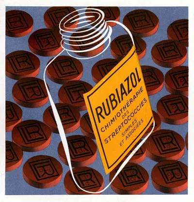 Rubiazol by Laboratoires du docteur Roussel, 1910-1950 — digital art print download