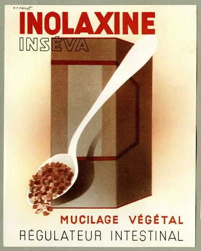 Inolaxine by Laboratoires du Dr Debat, 1910-1950 — digital art print download