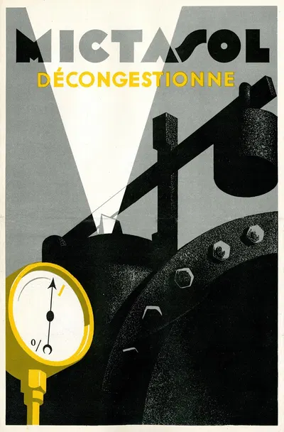 Mictasol by Laboratoires du Mictasol, 1910-1950 — digital art print download