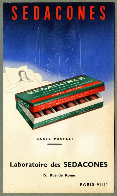 Sedacones by Laboratoires du Sedacones, 1910-1950 — digital art print download