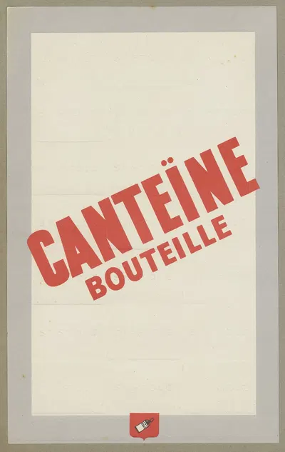 Cantéïne by Laboratoires E. Bouteille, 1910-1950 — digital art print download