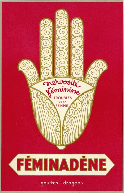 Féminadène by Laboratoires Féminadène, 1910-1950 — digital art print download