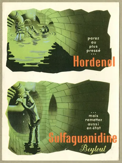 Hordenol, Sulfaguanidine by Laboratoires G. Beytout, 1910-1950 — digital art print download