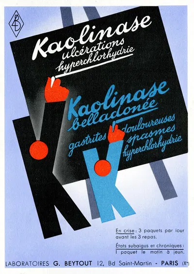 Kaolinase by Laboratoires G. Beytout, 1910-1950 — digital art print download