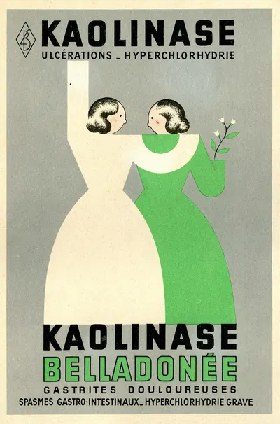Kaolinase by Laboratoires G. Beytout, 1910-1950 — digital art print download
