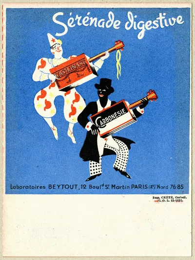 Sérénade digestive by Laboratoires G. Beytout, 1910-1950 — digital art print download