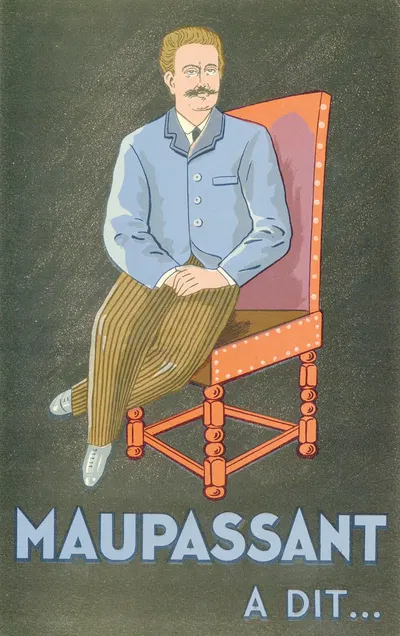 Maupassant a dit by Laboratoires G. Reaubourg, 1910-1950 — digital art print download