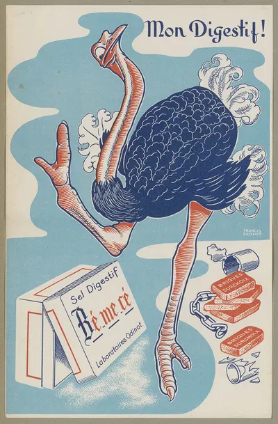 Bé-me-cé ; mon digestif ! by Laboratoires gastro-enrérologiques Odinot, 1910-1950 — digital art print download