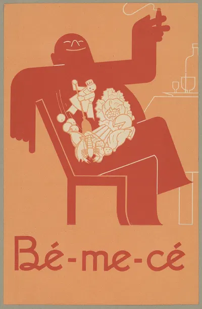 Bé-me-cé by Laboratoires gastro-enrérologiques Odinot, 1910-1950 — digital art print download