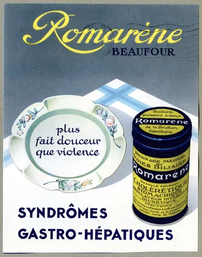 Romarène by Laboratoires H. Beaufour, 1910-1950 — digital art print download