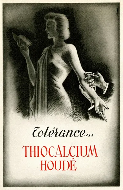 Thiocalcium Houdé by Laboratoires Houdé, 1910-1950 — digital art print download