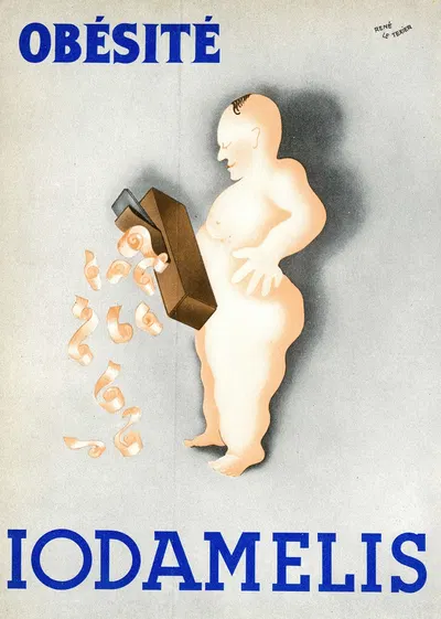 Iodamelis by Laboratoires Jacques Logeais, 1910-1950 — digital art print download