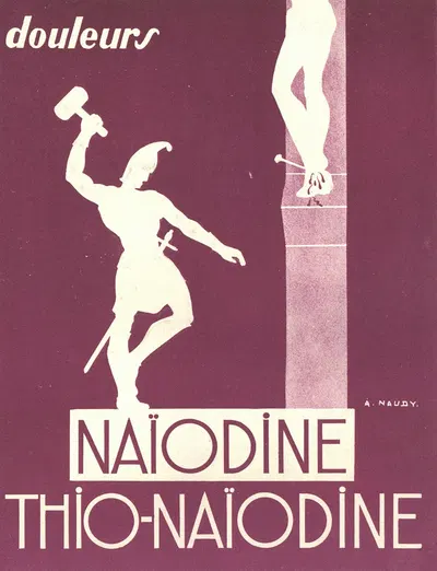Naiodine by Laboratoires Jacques Logeais, 1910-1950 — digital art print download