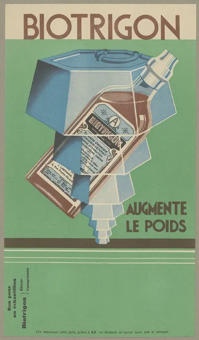 Biotrigon by Лаборатории Жак Лортиор, 1910-1950 — digital art print download
