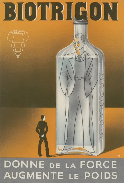 Biotrigon by Лаборатории Жак Лортиор, 1910-1950 — digital art print download