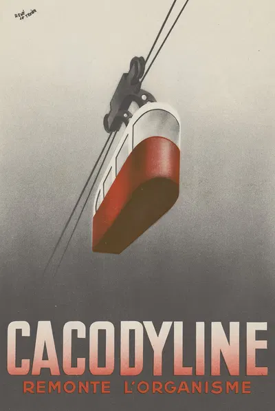 Cacodyline by Laboratoires James, 1910-1950 — digital art print download