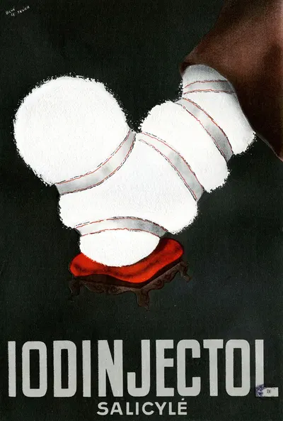 Iodinjectol by Laboratoires James, 1910-1950 — digital art print download