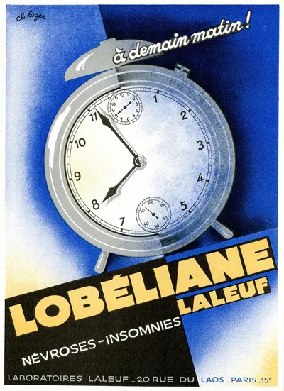 Lobéliane by Laboratoires Laleuf, 1910-1950 — digital art print download