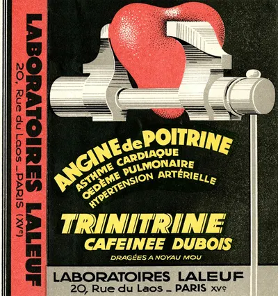 Trinitrine by Laboratoires Laleuf, 1910-1950 — digital art print download