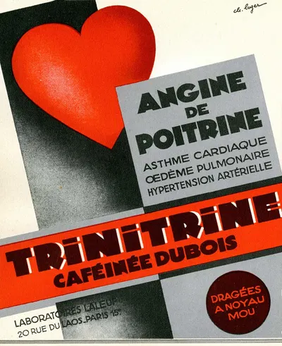Trinitrine by Laboratoires Laleuf, 1910-1950 — digital art print download