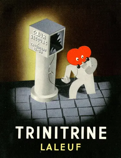 Trinitrine by Laboratoires Laleuf, 1910-1950 — digital art print download