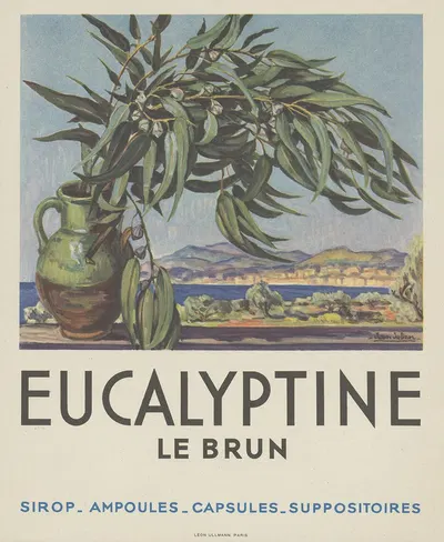 Eucalyptine Le Brun by Лаборатуар Лё Брюн, 1910-1950 — digital art print download
