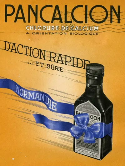 Pancalcion by Лаборатуар Лё Брюн, 1936 — digital art print download
