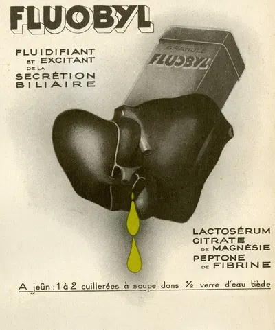 Fluobyl by Laboratoires Licardy, 1910-1950 — digital art print download