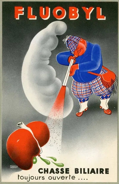 Fluobyl by Laboratoires Licardy, 1910-1950 — digital art print download