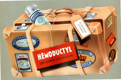 Hemoductyl by Laboratoires Licardy, 1910-1950 — digital art print download