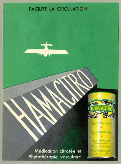 Hamacitro by Laboratoires Longuet, 1910-1950 — digital art print download