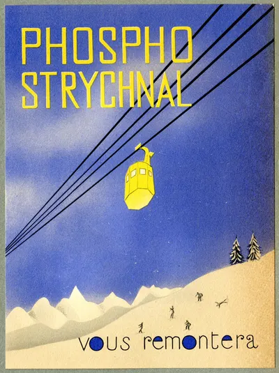 Phospho-Strychnal by Laboratoires Longuet, 1910-1950 — digital art print download