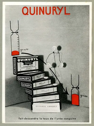 Quinuryl by Laboratoires Longuet, 1910-1950 — digital art print download