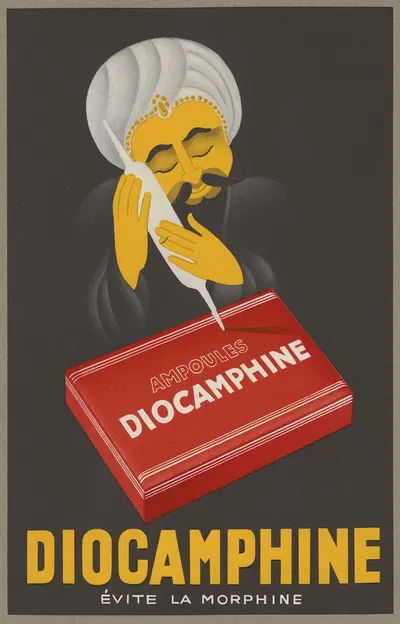 Diocamphine by Laboratoires M. Borne, 1910-1950 — digital art print download