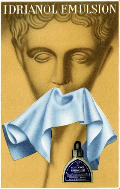 Idrianol émulsion by Лаборатории М. Р. Балю, 1949 — digital art print download