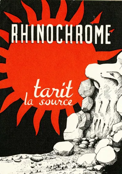 Rhinochrome by Laboratoires Martin, 1949 — digital art print download