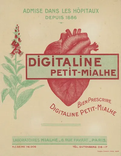 Digitaline Petit-Mialhe by Laboratoires Mialhe, 1910-1950 — digital art print download