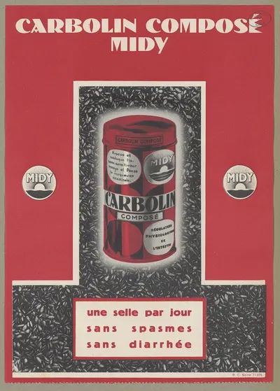 Carbolin composé Midy by Laboratoires Midy, 1910-1950 — digital art print download