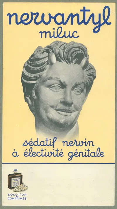 Nervantyl by Laboratoires Miluc, 1938 — digital art print download