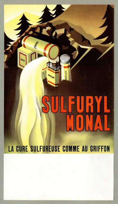 Sulfuryl Monal by Laboratoires Monal, 1910-1950 — digital art print download