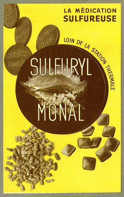 Sulfuryl Monal by Laboratoires Monal, 1910-1950 — digital art print download