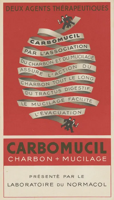 Carbomucil by Лаборатуар Норган, 1910-1950 — digital art print download