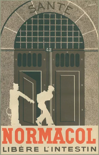 Normacol by Лаборатуар Норган, 1910-1950 — digital art print download