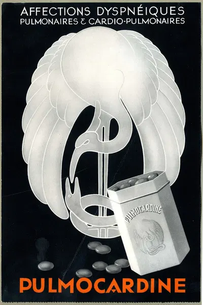 Pulmocardine by Laboratoires Perrochon, 1910-1950 — digital art print download