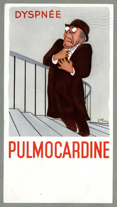 Pulmocardine by Laboratoires Perrochon, 1939 — digital art print download