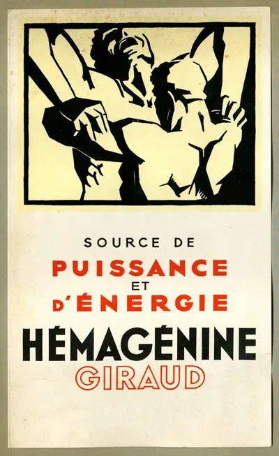 Hémagénine Giraud by Laboratoires Petit, 1910-1950 — digital art print download