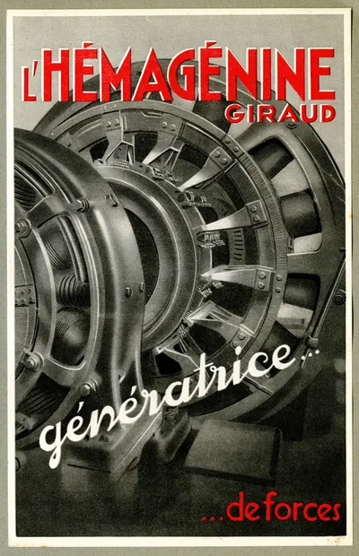 L'Hémagénine Giraud by Laboratoires Petit, 1910-1950 — digital art print download