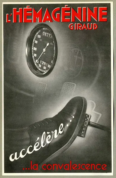 L'Hémagénine Giraud by Laboratoires Petit, 1910-1950 — digital art print download