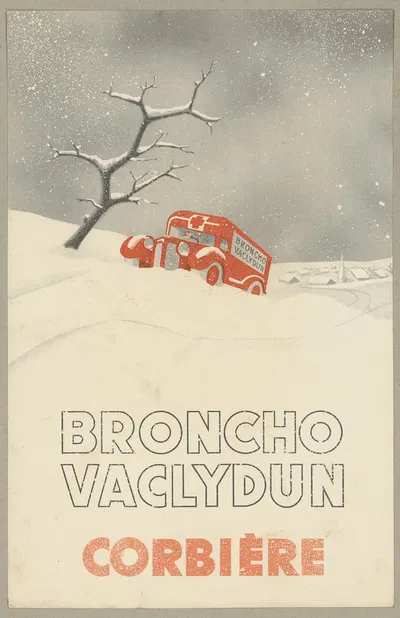Broncho Vaclydun by Laboratoires pharmaceutiques Corbière, 1910-1950 — digital art print download